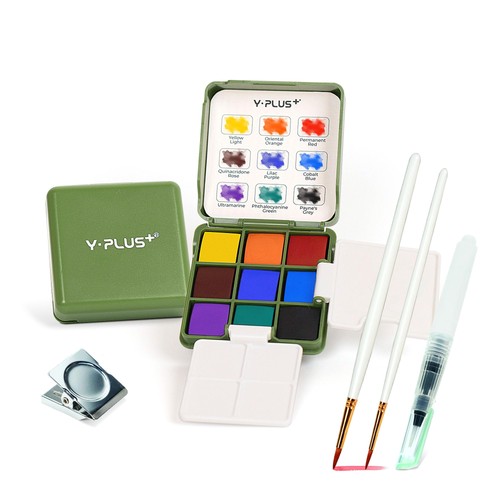 Portable watercolor set - portable,